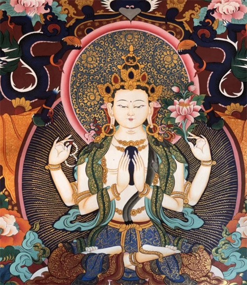 唐卡类彩绘展示