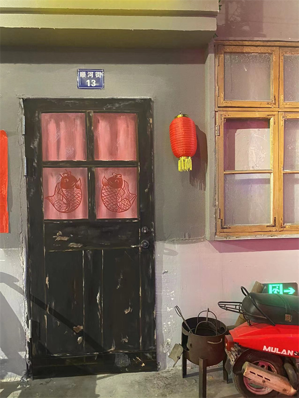 年代感类彩绘展示