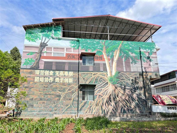 乡村振兴彩绘案例