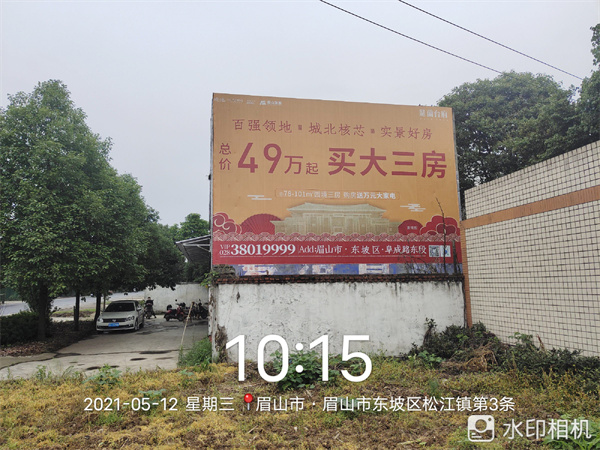 领地房地产喷绘案例