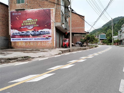 东风风光喷绘案例